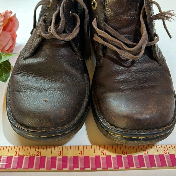 Doc MARTENS Chukka boots SUSSEX Size 9 BROWN 90s grunge boots 1800s men’s boots - Picture 15 of 17
